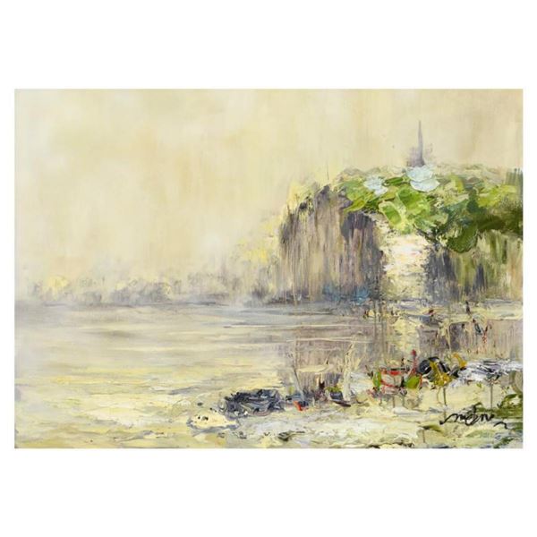 Mani, Original Oil Painting (36" x 24") on Canvas, Hand Signed with Letter of Authenticity.