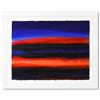 Image 1 : Wyland, "Abstract" Framed Original Watercolor Painting, Hand Signed with Letter of Authenticity.
