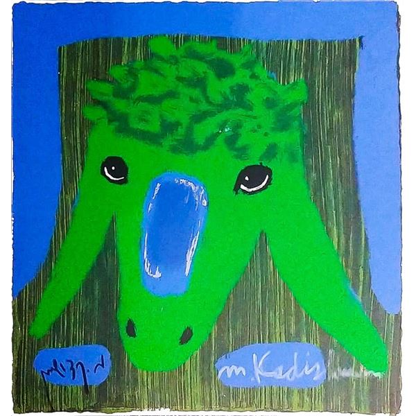 Menashe Kadishman- Original Serigraph "Untitled"