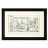Image 1 : Bizarro, "Viking Defection" is a Framed Original Pen & Ink Drawing by Dan Piraro, Hand Signed with L