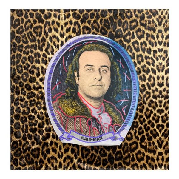 Steve Kaufman (1960-2010) "Steve Kaufman" Hand Signed and Numbered Limited Edition Hand Pulled silks