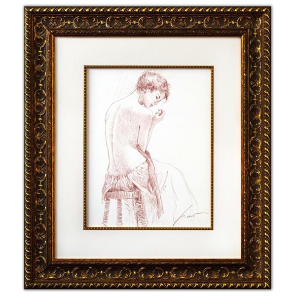 Pino (1939-2010)- Original Drawing on Paper "Untitled"
