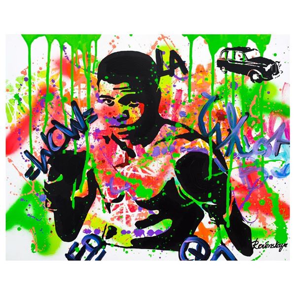 Nastya Rovenskaya- Mixed Media "Ready To Fight"