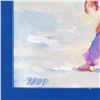 Image 2 : Lucelle Raad, "Little Dipper" Framed Original Acrylic Painting on Board, Hand Signed with Letter of 