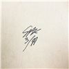 Image 2 : Steve Kaufman (1960-2010) "Marilyn Monroe" Hand Signed and Numbered Limited Edition Hand Pulled silk