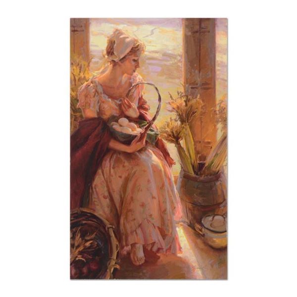 Dan Gerhartz, "Early Morning Warmth" Limited Edition on Canvas, Numbered and Hand Signed with Letter