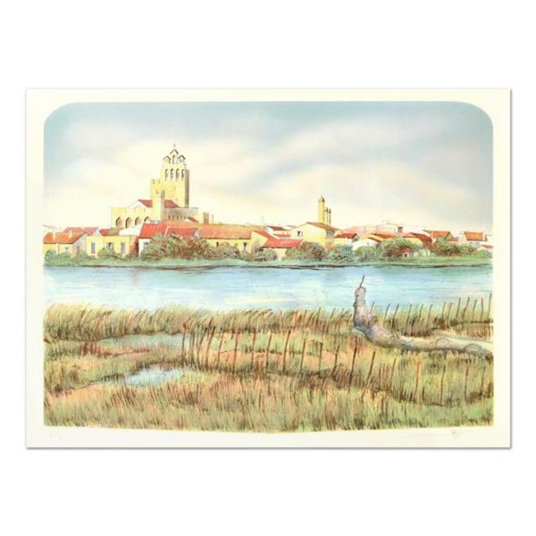 Rolf Rafflewski,  Les Saintes Mariel  Limited Edition Lithograph, Numbered and Hand Signed.