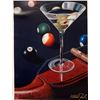 Image 1 : Scott Jacobs- Original Giclee on Canvas "Corner Pocket"