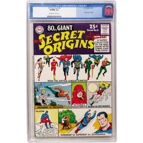 80 Page Giant #8 Secret Origins (DC, 1965) CGC
