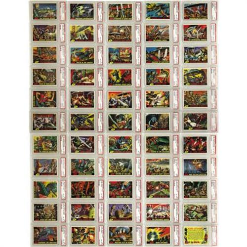 Mars Attacks Trading Card Set (Topps, 1962).