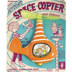 Jetsons Space Copter (Transogram, 1962) w/ box