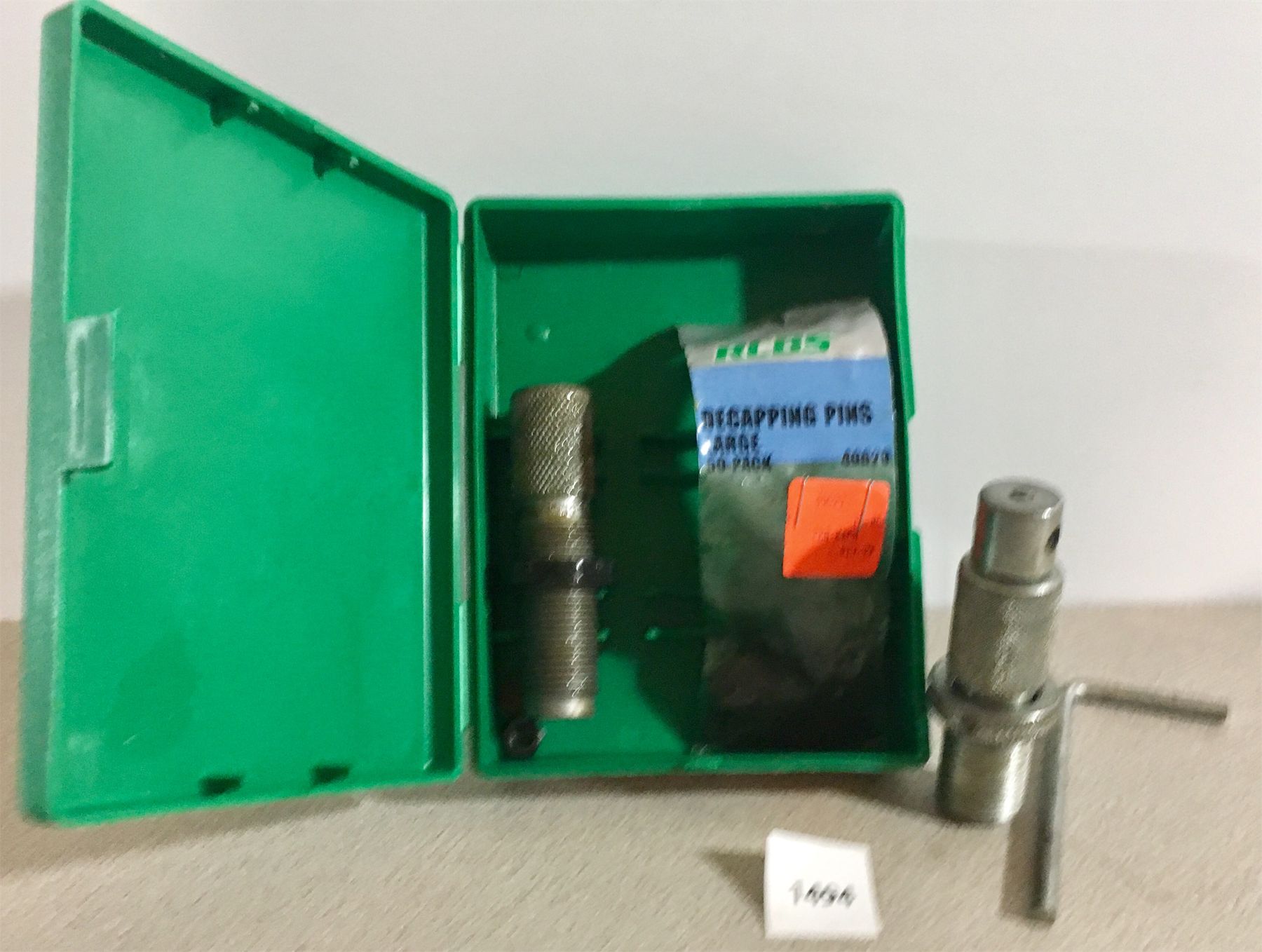 RCBS UNIVERSAL DECAPPING DIE, DECAP PINS, COLLET BULLET PULLER
