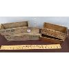 Image 2 :  LOT OF 4 - VINTAGE CHEESE BOXES - KRAFT, ETC