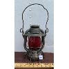 Image 1 :  RED GLASS DIETZ CNR LANTERN