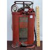 Image 1 : FIRE-GUN NO 4 BACKPACK EXTINGUISHER W/ LEATHER STRAPS