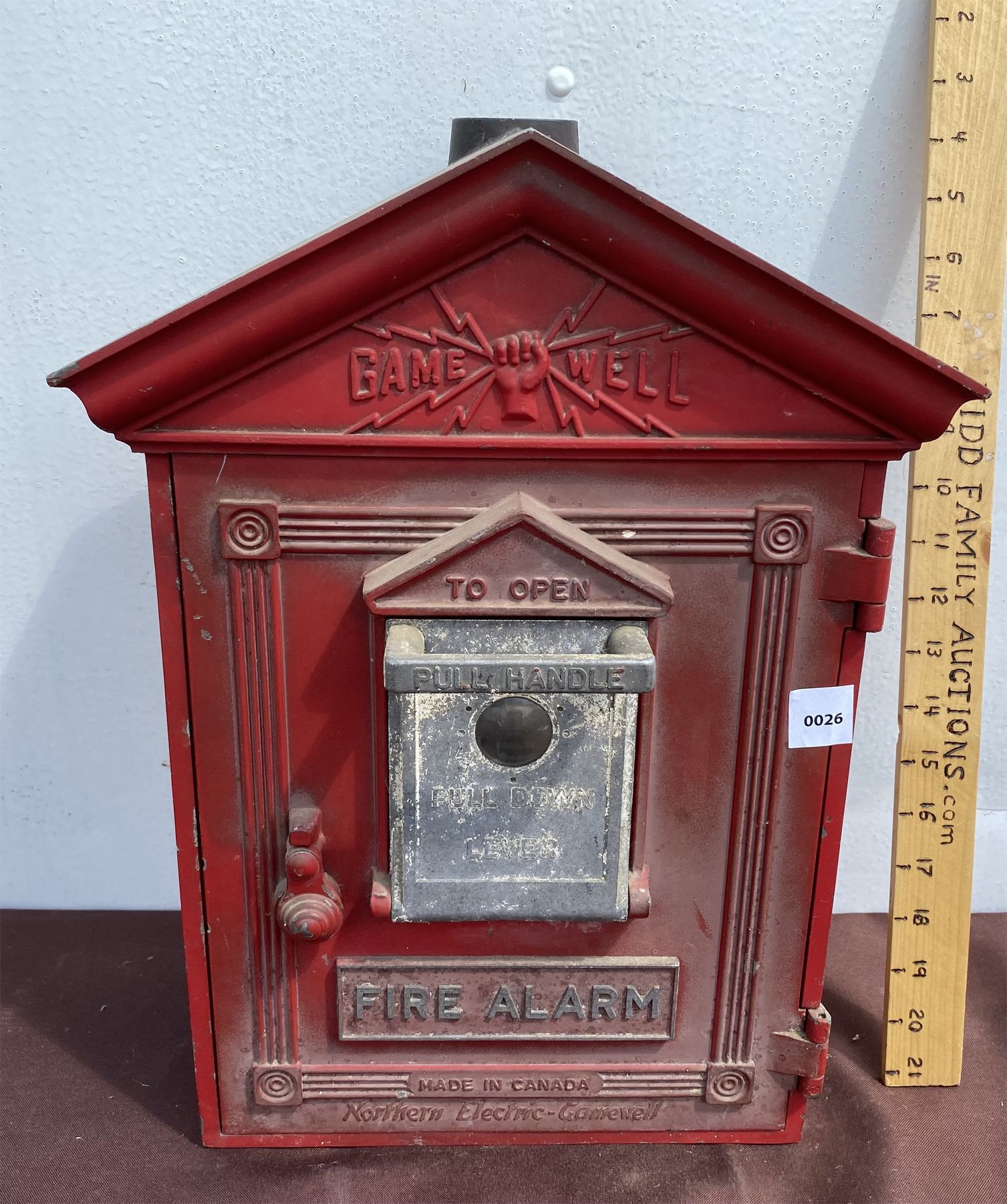 ANTIQUE FIRE BOX - Kidd Family Auctions