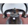 Image 2 : CAST SCHOOL BELL W/ PENDULUM & HANGING BRACKET