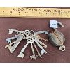 Image 1 : LOT OF SKELETON KEYS & LOCK