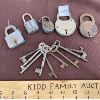 Image 1 : LOT OF SKELETON KEYS & 5 LOCKS