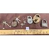 Image 1 : LOT OF SKELETON KEYS & 4 LOCKS