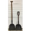 Image 1 : PAIR OF WOOD HANDLE SHOVELS