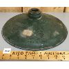 Image 1 : GREEN ENAMEL LIGHT SHADE - 12" DIAMETER