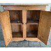Image 2 : ANTIQUE PINE JAM CUPBOARD - 16" X 40" X 43"