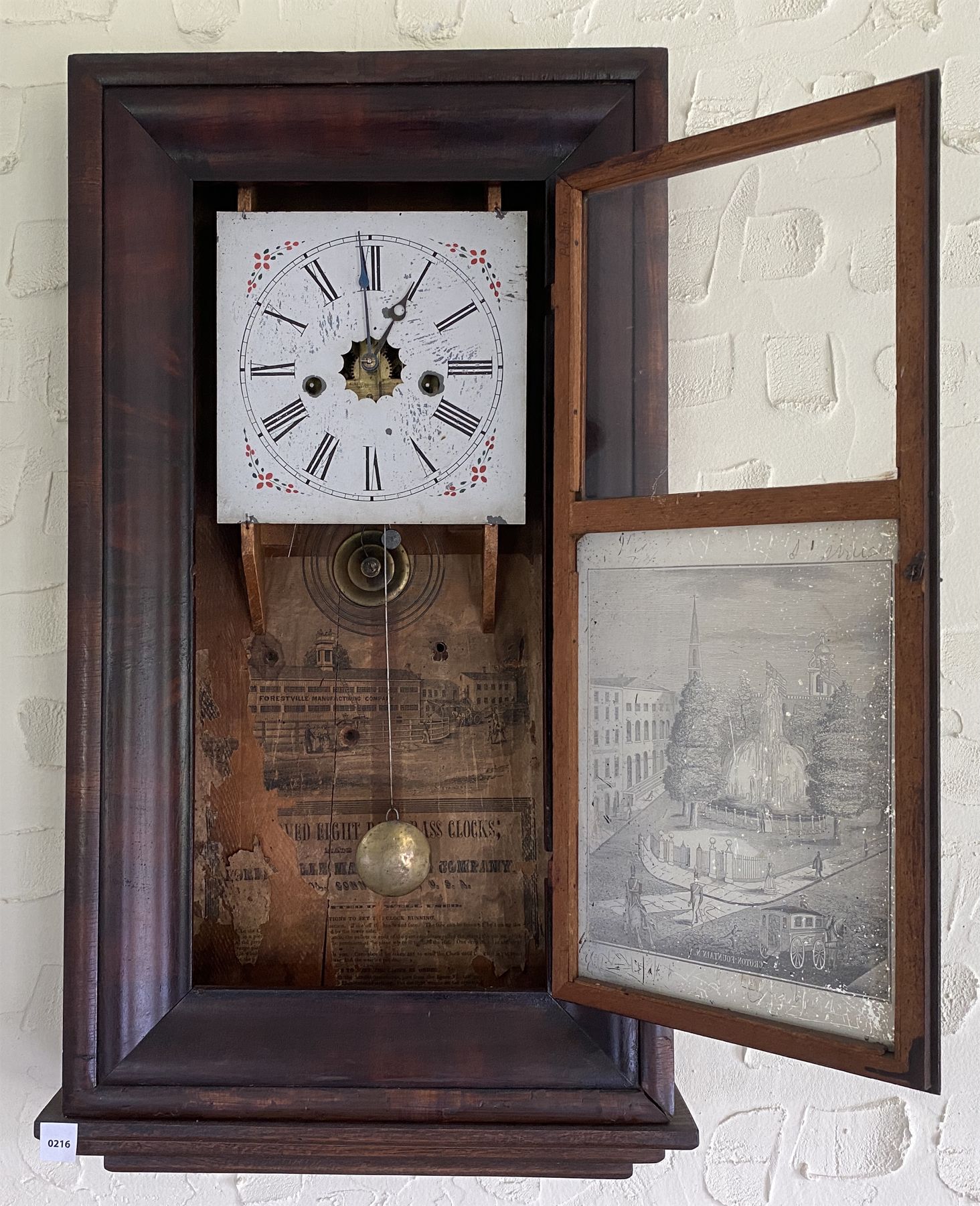 ANTIQUE 8 DAY BRASS CLOCK Kidd Family Auctions