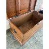 Image 2 : ANTIQUE PINE BLANKET BOX - DOVETAILED - 16" X 19" X 36"
