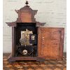 Image 2 : UNGHANS MANTLE CLOCK W/ KEY - 18" TALL