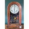  ANTIQUE MANTLE CLOCK  - 16