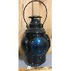 Image 2 : HLP CNR RAILWAY LANTERN W/ RED & BLUE LENSES - 16" TALL