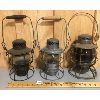 Image 1 : LOT OF 3  - CPR RAILWAY LANTERNS