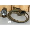 Image 1 : LOT OF 2; BRASS BIKE ACCESSORIES, HORN & LIGHT