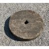 Image 1 : ANTIQUE MILL STONE 23.5 IN DIAMETER X 3.5 IN THICK
