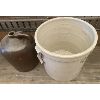Image 2 : LOT OF 2 - VINTAGE CROCKS - INCL MEDICINE HAT 5 GAL