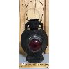 Image 2 : ANTIQUE CB NO 4 LANTERN W/ RED LENS SHIELD