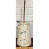 Image 1 : ANTIQUE TIN CHURN W/ PADDLE 