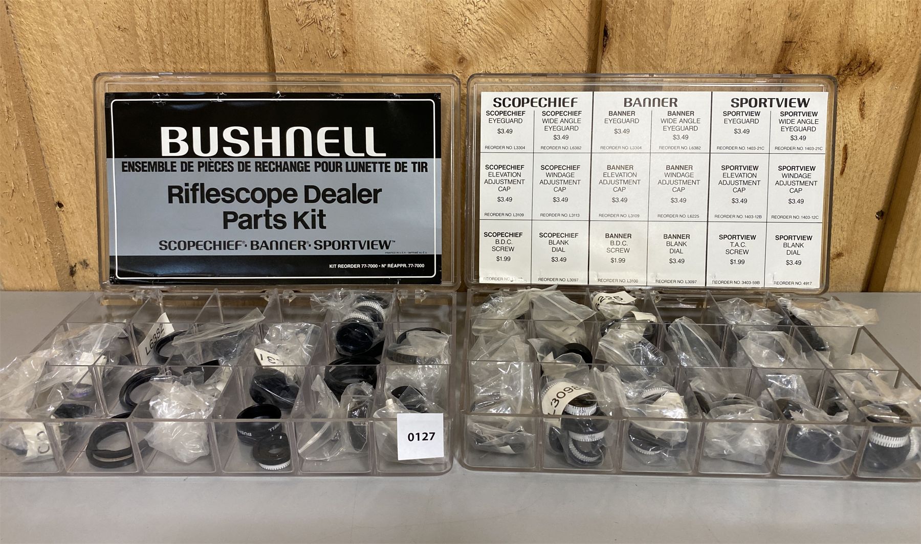 LOT OF 2 - BUSHNELL SCOPE REPAIR KITS - NEW PARTS