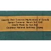 Image 2 : 1945 - FRAMED COMMEMORATIVE - 21 INCHES - QUEENS OWN CAMERON HIGHLANDERS IMAGED IN GERMANY