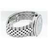 Image 5 : Rolex Mens Stainless Steel Meteorite 3 ctw Diamond Datejust 36MM Wristwatch