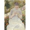 Image 1 : Cassatt - Girl in the Garden