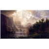 Image 1 : Bierstadt - Among the Sierra Nevada