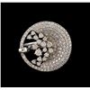Image 2 : 14KT White Gold 1.71 ctw Diamond Ring