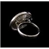 Image 3 : 14KT White Gold 1.71 ctw Diamond Ring