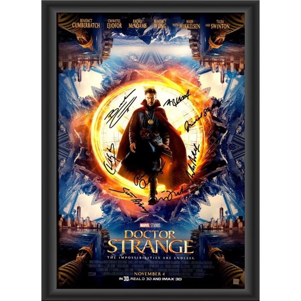 Signed Doctor Strange Movie Poster