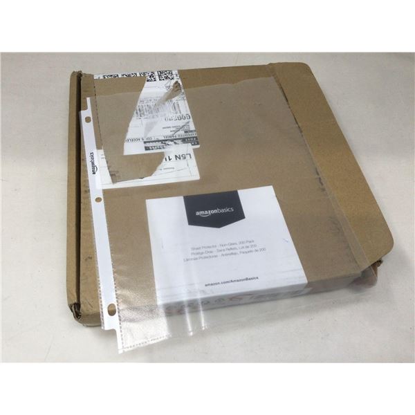 Sheet Protector Non-Glare 200 Pack