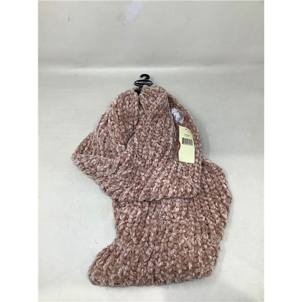 Infinity Loop Knit Scarf