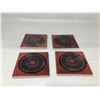 Image 1 : Drink Coasters Lot Of 4