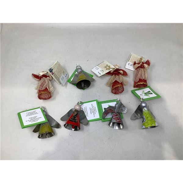 Tree Ornaments Lot Of 8